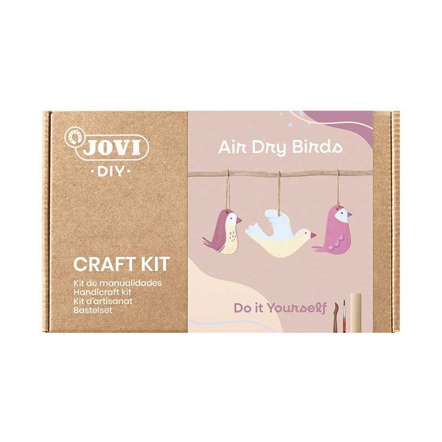 Harrows JOVI DIY clay modeling kit BIRDS with self-drying clay – 3