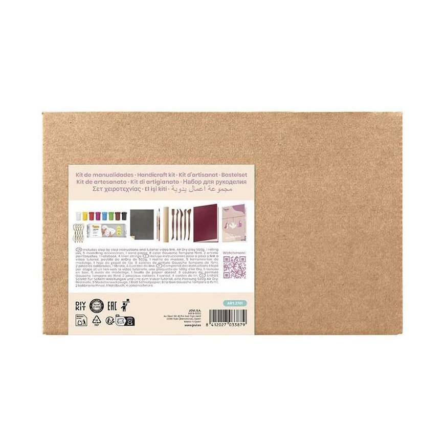 Harrows JOVI DIY clay modeling kit BIRDS with self-drying clay – 4