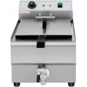 Royal Catering Deep fryer adjustable power electric electric with tap 230 V 3500W 16 L Royal Catering Deep fryer adjustable power electric electric with tap 230 V 3500W 16 L