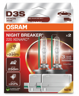 Osram Xenarc Night Breaker 220 D3S - 2 Stk.