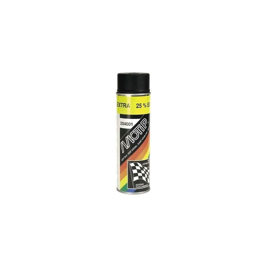 MOTIP Dažai pusiau matiniai juodi 500ml – 2