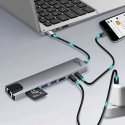 Media-Tech 8 in 1 GIGA LAN HUB - USB-C Docking Station. Ports: 1xRJ45 (1000 Mbps), 1xUSB-A 3.0, 1xUSB-A 2.0, 1 x USB-C PD 20V@5A Media-Tech 8 in 1 GIGA LAN HUB - USB-C Docking Station. Ports: 1xRJ45 (1000 Mbps), 1xUSB-A 3.0, 1xUSB-A 2.0, 1 x USB-C PD 20V@5A