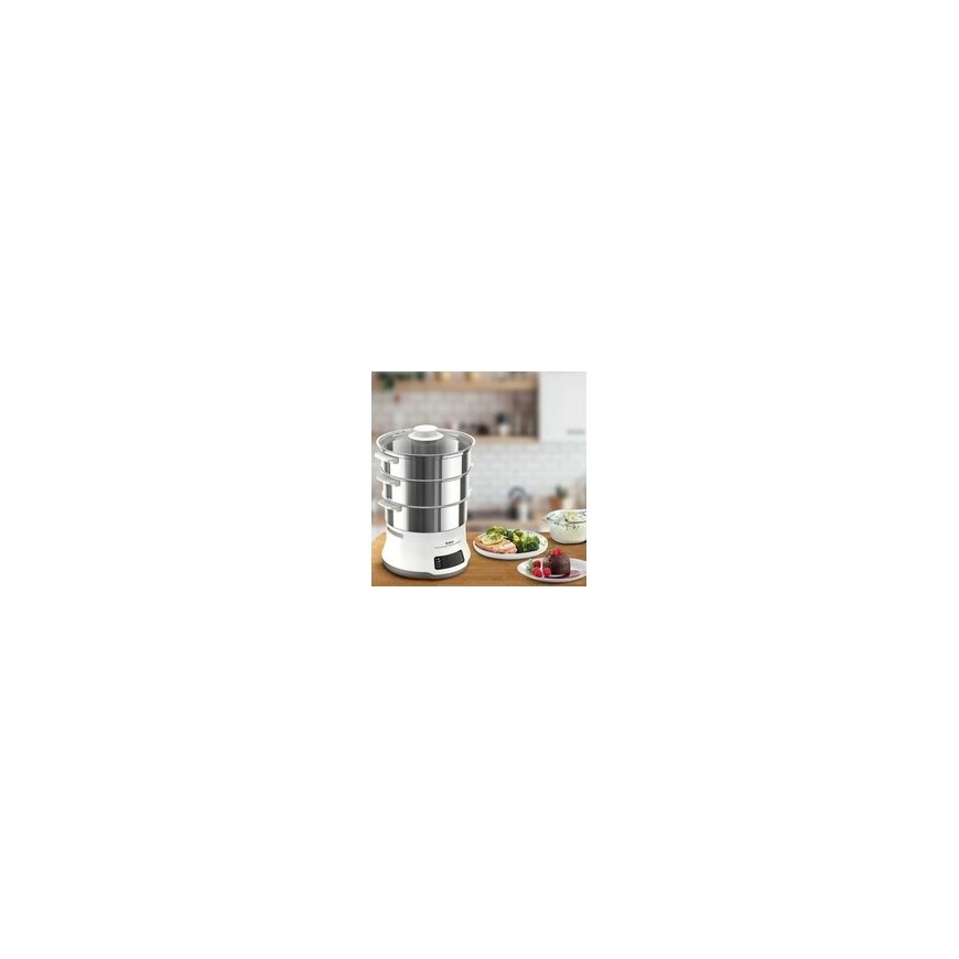 Steam pot Fissman Pot GULLIVER 14x7 сm / 1.1 l with insert-double bottom (stainless steel)