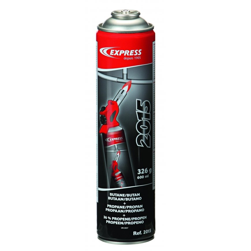 Guilbert Express dujų konteineris propilenas + butanas + propanas 326 g (2015 m.)