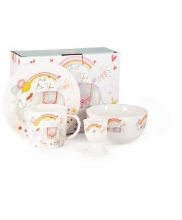 Fissman Dish Set 4 add. 17/13 cm (porcelain)
