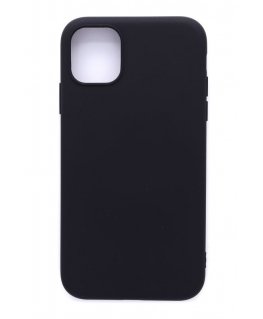 Apple iPhone 11 Pro Max Nano Silicone Case Soft Touch TPU Black
