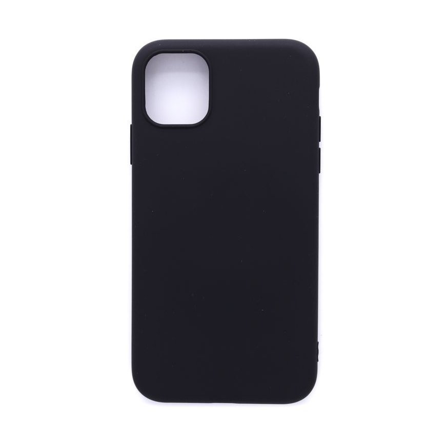 Apple iPhone 11 Pro Max Nano Silicone Case Soft Touch TPU Black