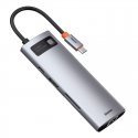 Baseus Metal Gleam USB 3.2 Gen 1 (3.1 Gen 1) Type-C Pilka Baseus Metal Gleam USB 3.2 Gen 1 (3.1 Gen 1) Type-C Pilka