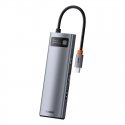 Baseus Metal Gleam USB 3.2 Gen 1 (3.1 Gen 1) Type-C Pelēks Baseus Metal Gleam USB 3.2 Gen 1 (3.1 Gen 1) Type-C Pelēks