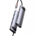 Baseus Metal Gleam USB 3.2 Gen 1 (3.1 Gen 1) Type-C Pelēks Baseus Metal Gleam USB 3.2 Gen 1 (3.1 Gen 1) Type-C Pelēks