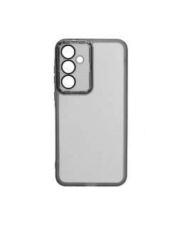 Samsung Galaxy A35 Transparent Case and Camera Protection Black