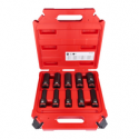 10 dalių ilgų smūginių galvučių rinkinys SHW 1/2", 10 dalių ilgų smūginių galvučių rinkinys SHW 1/2",
