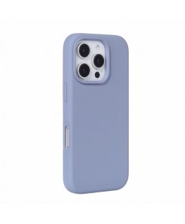 Apple iPhone 16 Pro Premium Magsafe Soft Touch Silicone Case Lavender Gray