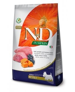 Farmina Pet Food N&D Pumpkin 7 kg Взрослый Черника, Ягненок, Тыква