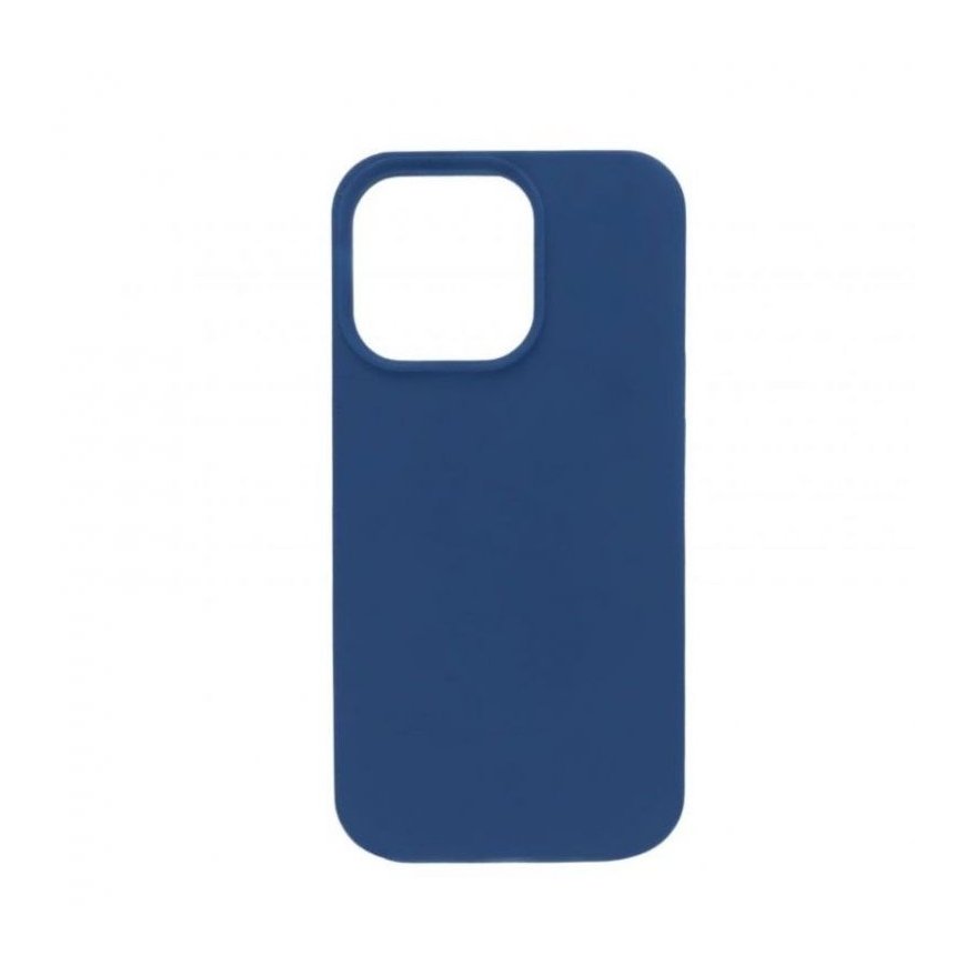 Apple iPhone 15 Premium Magsafe Soft Touch Silicone Case New Function Midnight Blue