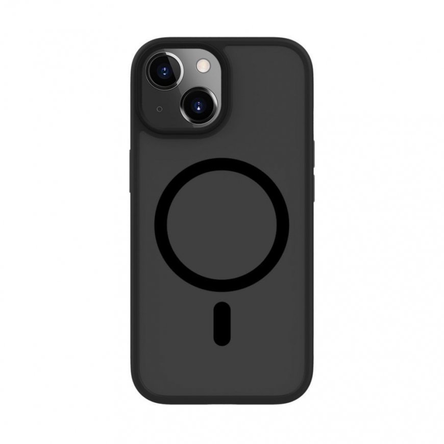 Apple iPhone 15 Hybrid Case With Magnetic PC+TPU Black