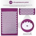 Reach Massage acupressure mat with cushion MM-001 black Reach Massage acupressure mat with cushion MM-001 black
