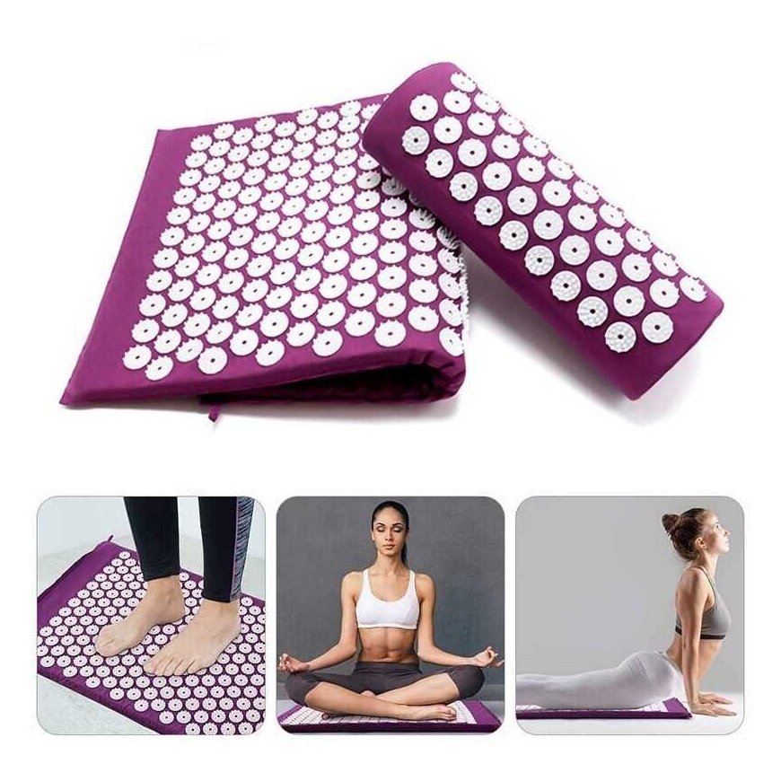Reach Massage acupressure mat with cushion MM-001 black – 4