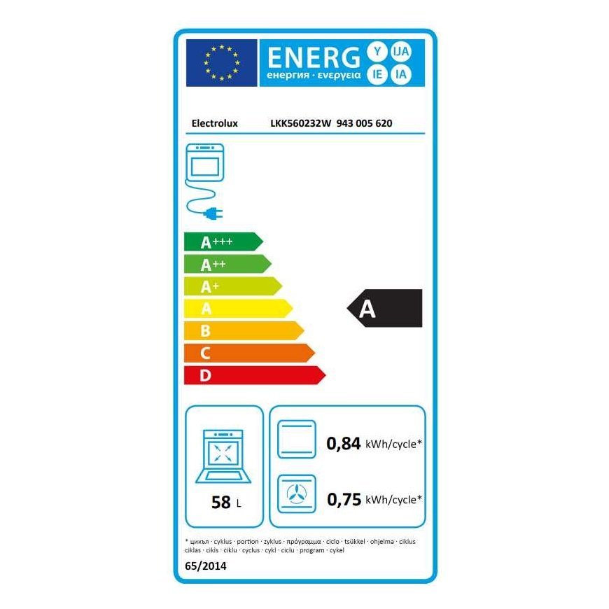 Cooker Electrolux LKK560232W – 4