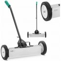 MSW Magnetic broom for collecting nail chips on wheels, width 45 cm MSW Magnetic broom for collecting nail chips on wheels, width 45 cm