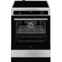 60 cm wide induction cooker with electric oven AEG CIB6647ABM