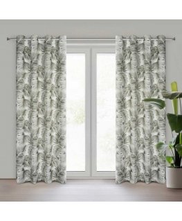 Eurofirany ZAS/ZORA/B+BEIGE 140X250 TRANSL.