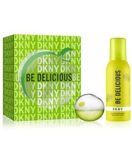 Donna Karan DKNY Be Delicious set for women (EDP, 30 ml + shower foam, 150 ml)