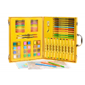Lean Toys Art set in a suitcase Yellow duck 84 El