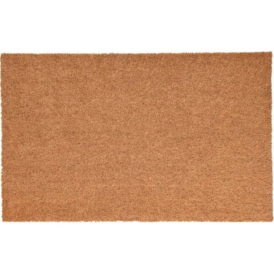 NATURAL COCONUT FIBER DOOR MAT 50X80CM PROGARDEN – 2