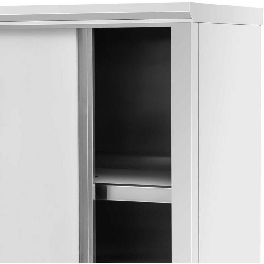 Royal Catering Nerūdijančio plieno maitinimo spinta su stumdomomis durimis 200 kg 120 x 50 x 180 cm – 5