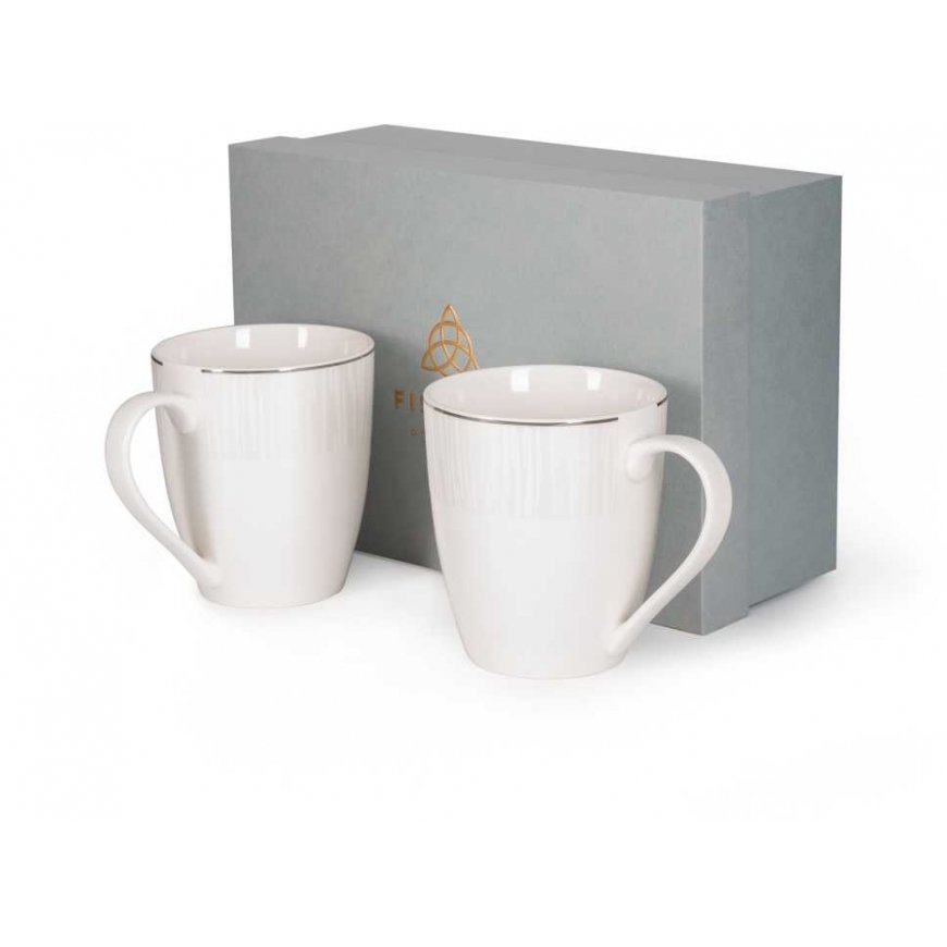 Fissman Porcelain mugs 360 ml / 2 pcs Nice