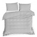 Eurofirany DIVA LINE DINA High quality cotton satin monochrome bedding set, 220 X 200 cm, 2 pcs. 70 X 80 cm, color: light gray B Eurofirany DIVA LINE DINA High quality cotton satin monochrome bedding set, 220 X 200 cm, 2 pcs. 70 X 80 cm, color: light gray B