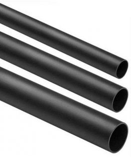 Stasinski Strong, smooth electrical installation pipe BLACK CRL-20 2m (25 pcs.)