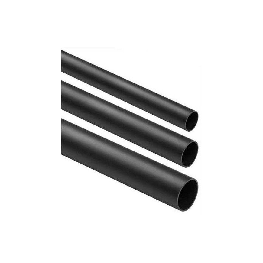 Stasinski Strong, smooth electrical installation pipe BLACK CRL-20 2m (25 pcs.)