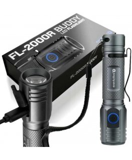 Handheld flashlight 20W LED everActive FL-2000R Buddy 2000 lumens IPX