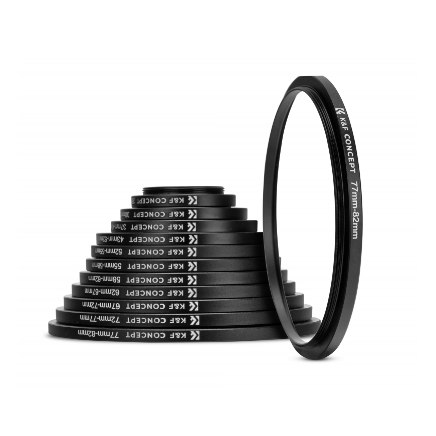 Kampf K&F Concept 11in1 filter reduction ring set