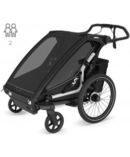 Thule Chariot Sport 2 Double Bike Trailer | G3 black
