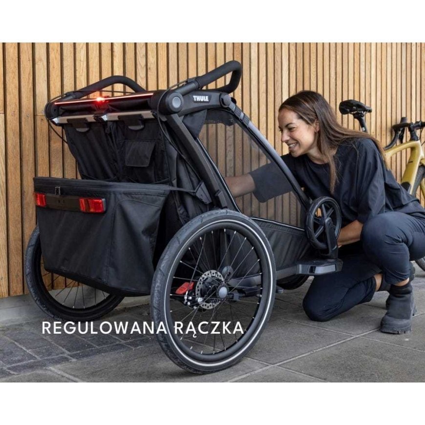 Thule Chariot Sport 2 Double Bike Trailer | G3 black – 3