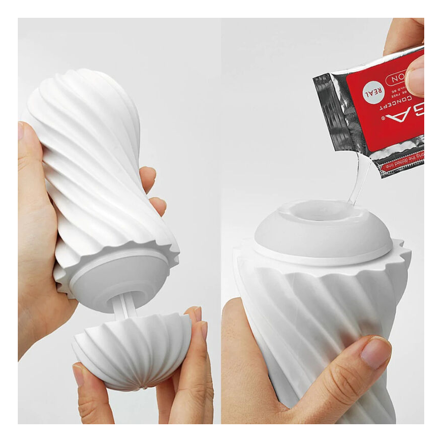 Tenga - Flex II Fizzy Žalias – 4