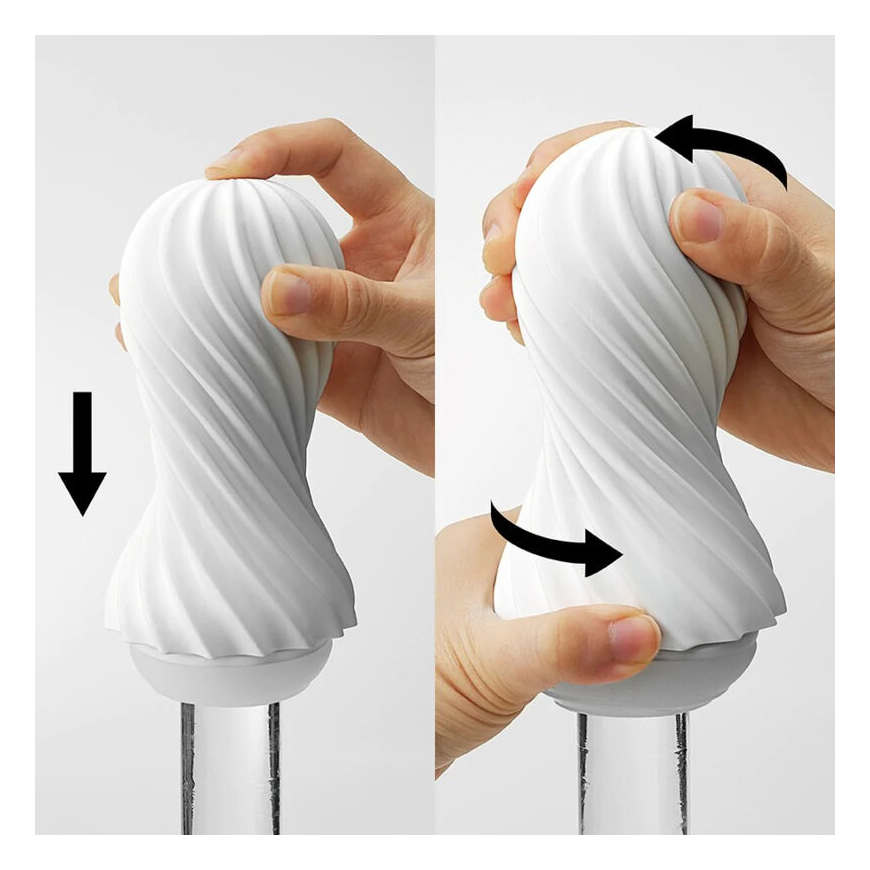 Tenga - Flex II Fizzy Žalias – 5