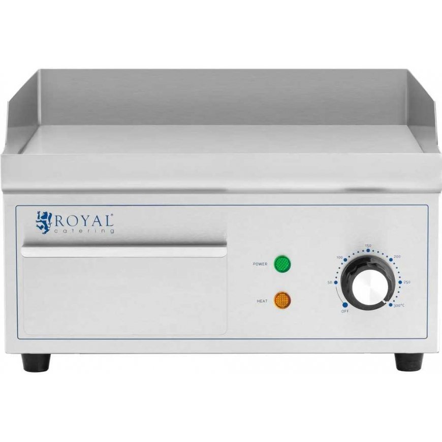Royal Catering Electric grill, flat grill plate, 35 x 38 cm, 2000 W – 5