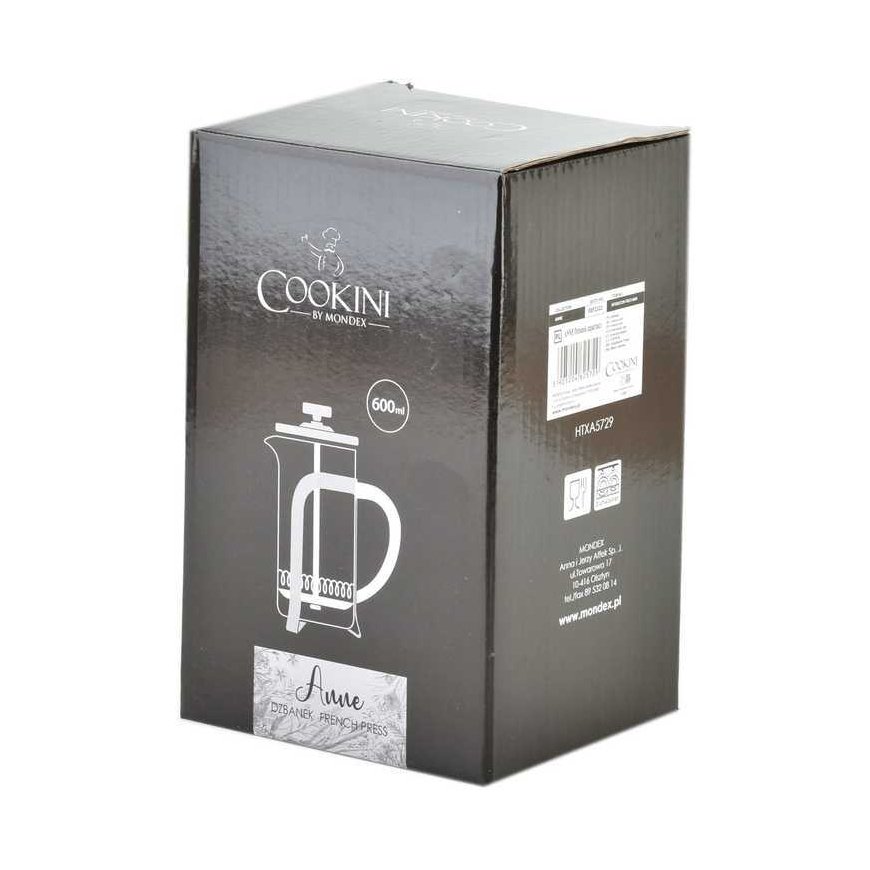 Lumarko Mondex ANNE teapot infusion 600ml COOKINI 9.5x15xh19cm – 2