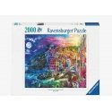 Puzzle Ravensburger - Puzzle 2000 Colorful Cinque Terre Puzzle Ravensburger - Puzzle 2000 Colorful Cinque Terre