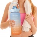 Extralink | Motivational Bottle | Water Bottle, 2000ml, Blue-Orange, BUT-993 Extralink | Motivational Bottle | Water Bottle, 2000ml, Blue-Orange, BUT-993