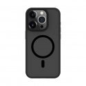 Apple iPhone 15 Pro Max Hybrid Case With Magnetic PC+TPU Black Apple iPhone 15 Pro Max Hybrid Case With Magnetic PC+TPU Black