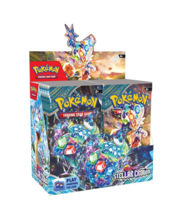 The Pokemon Pokemon TCG - Scarlet & Violet 7 Stellar Crown Booster Screen (36 Packs)