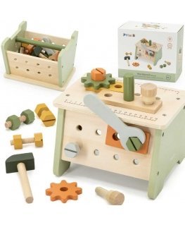 Viga Toys Tool case craftsman's table for children Viga PolarB