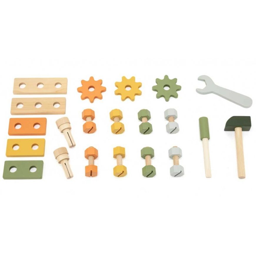 Viga Toys Įrankių lagaminas meistro stalas vaikams Viga PolarB – 4