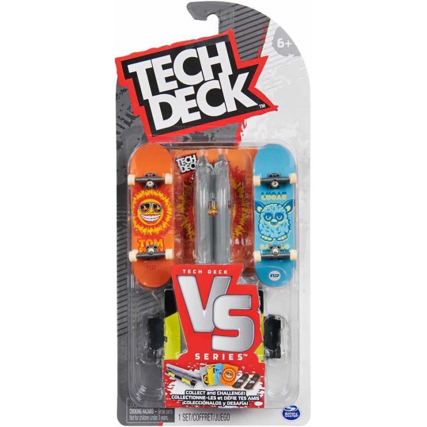 Tech Deck fingerboard Flip VS Series set 2 deskorolki i ground – 5