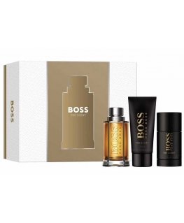 HUGO BOSS Boss The Scent EDT set for men (EDT 100 ml + Shower gel 100 ml + Pencil antiperspirant 75 ml)